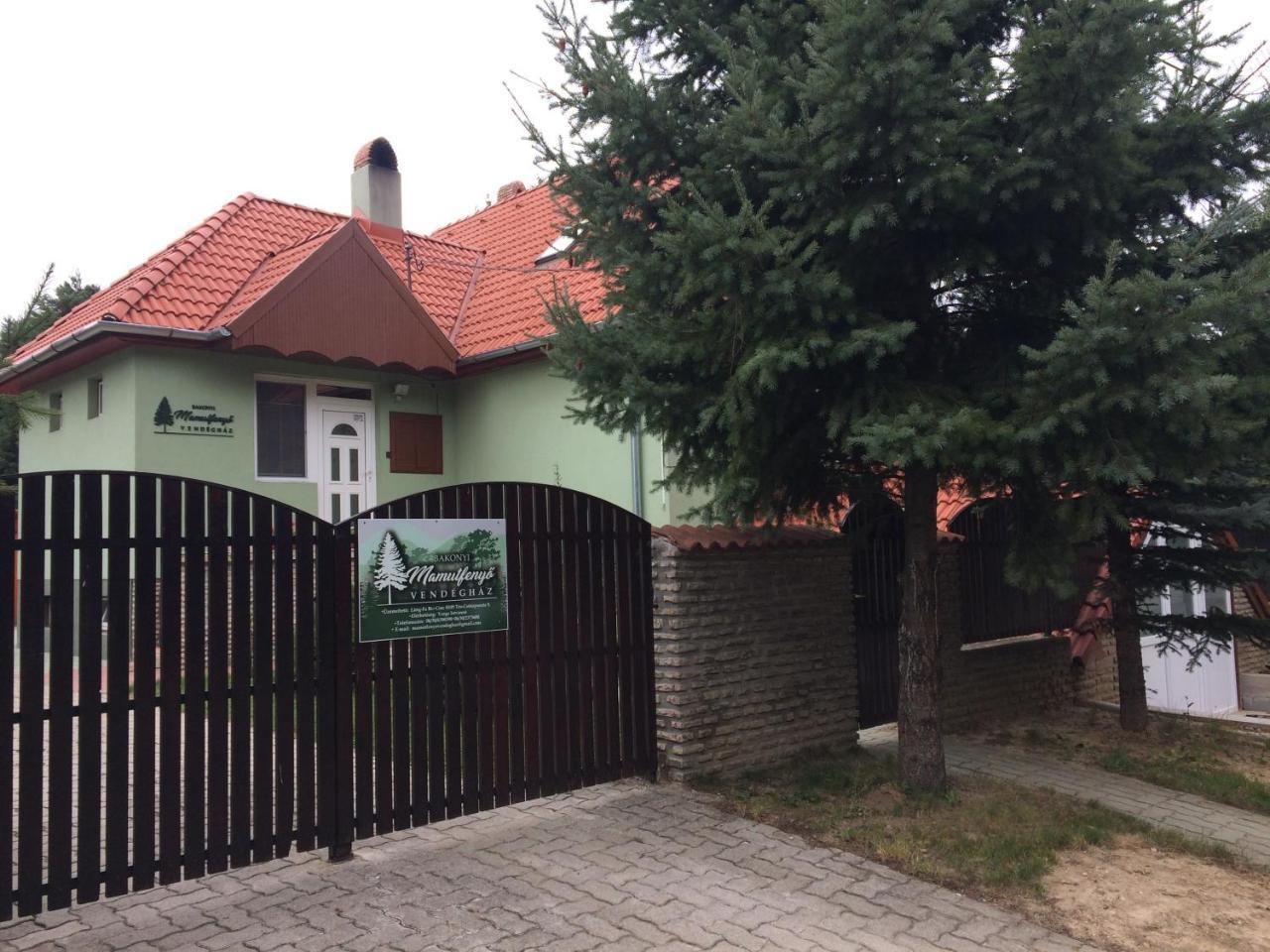 Tés Bakonyi Mamutfenyo Vendeghaz 아파트 외부 사진
